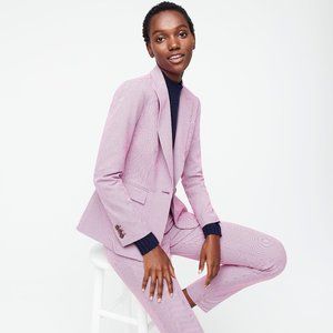 NWT J. Crew High-Rise Cameron Houndstooth pant, P0